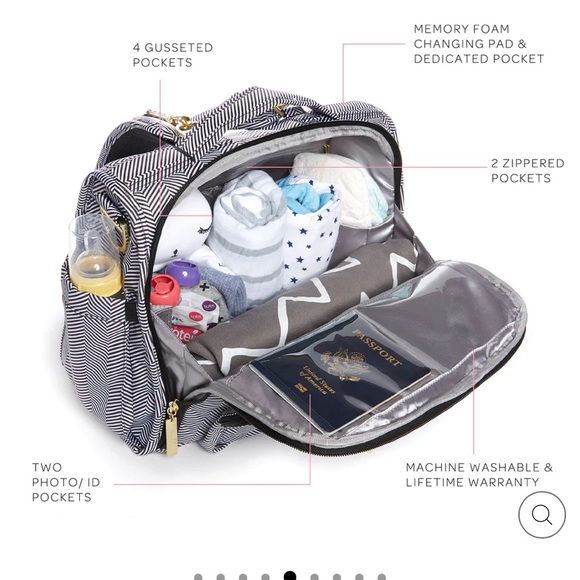 Jujube BFF Diaper bag. - Picture 3 of 4